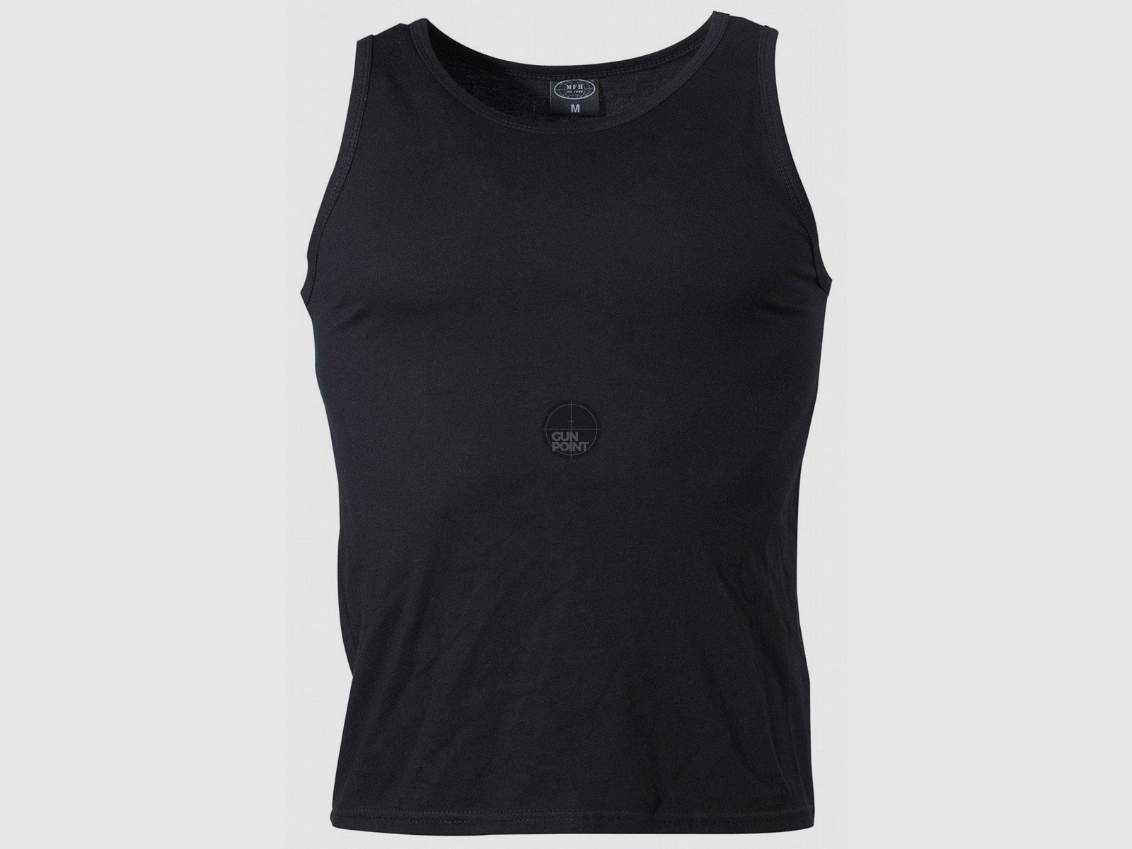 US tank top, black, 170 g/m - Size: L