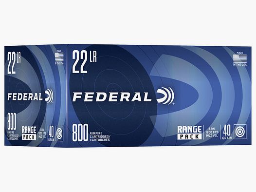 Federal Champion Training .22 LR 40GR LRN 800 Patronen