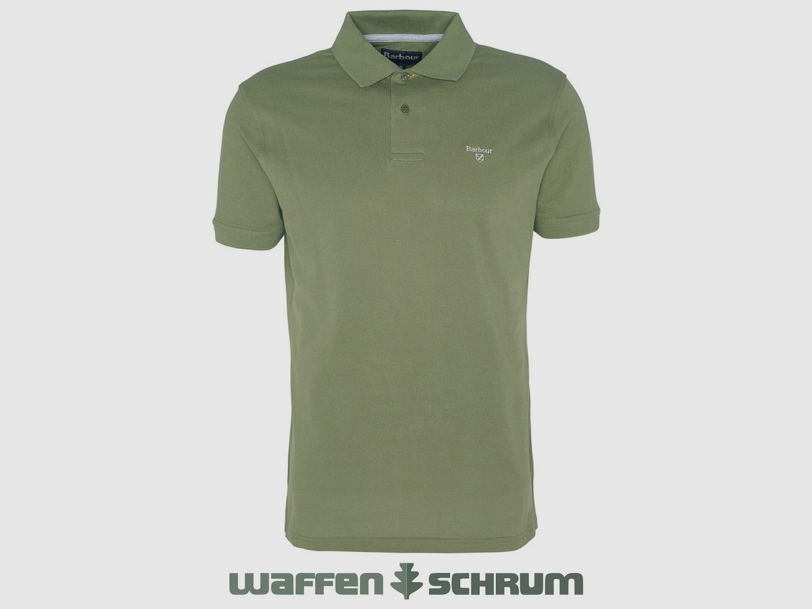 Barbour Poloshirt Lightweight Sports Burnt Olive