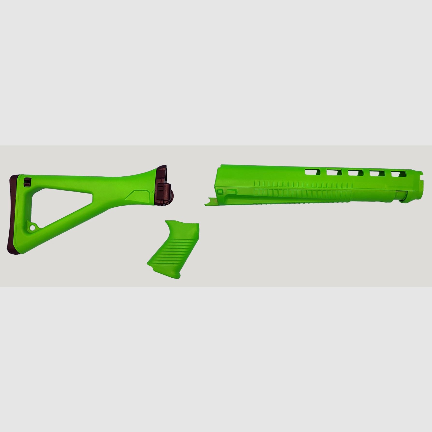 Kit d’accessoires SIG-SAUER Stgw90, garde-main/poignée pistolet et crosse, vert zombie