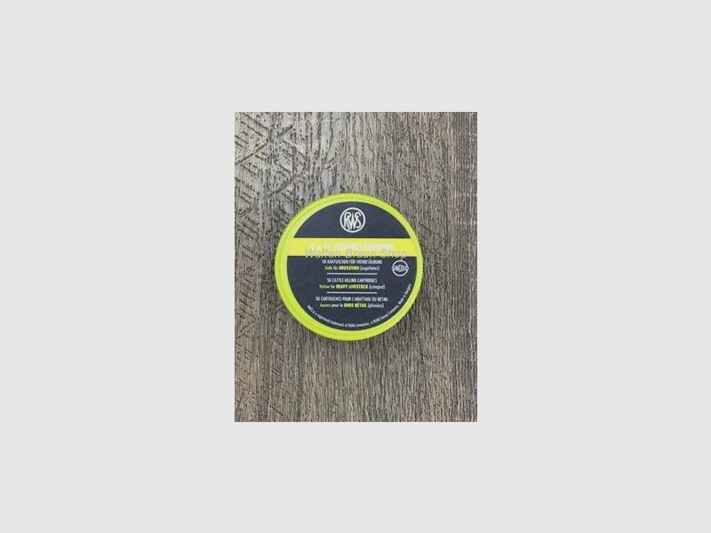 RWS proiettili per stordimento bestiame 9mm GIALLO DN