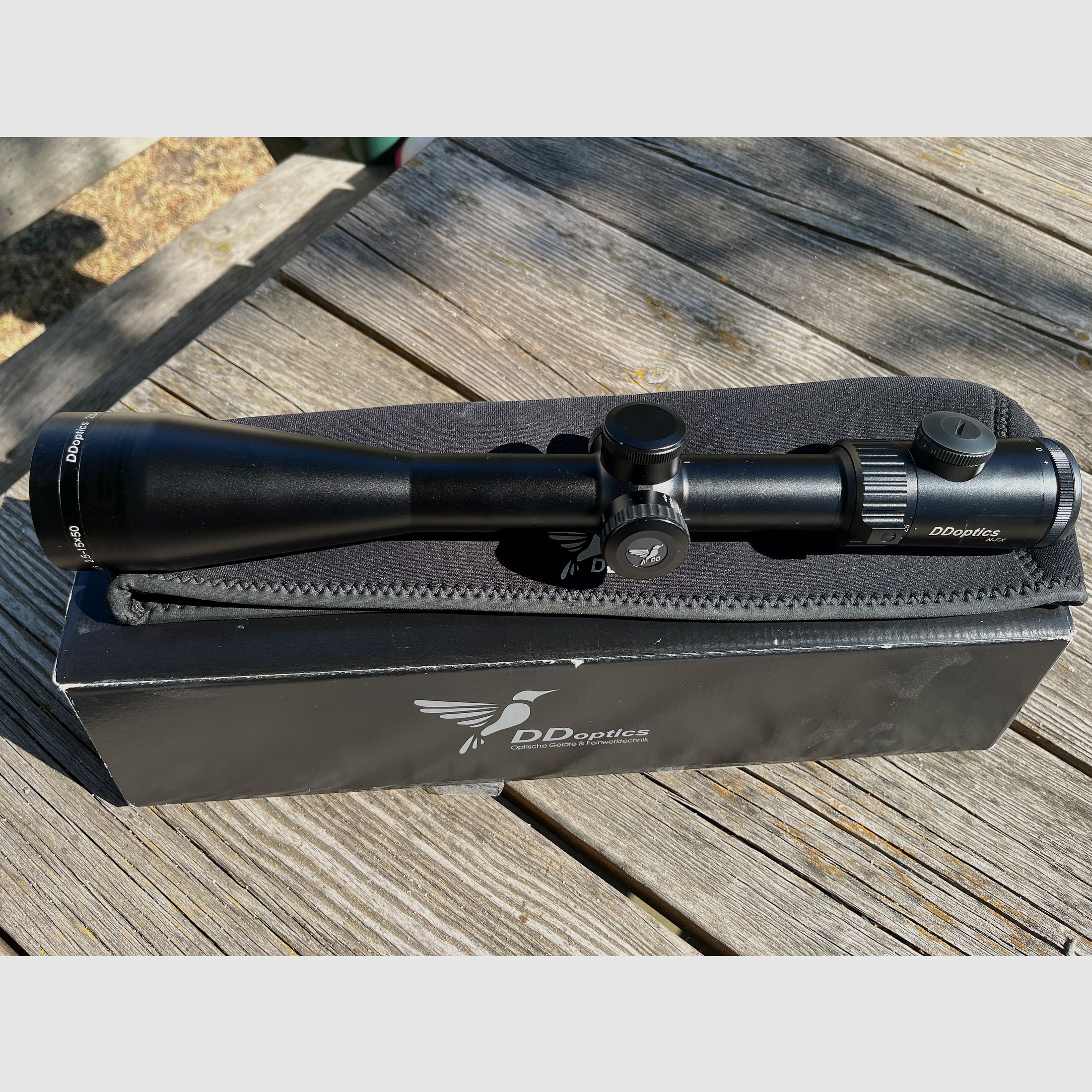 DDoptics Nighteagle V6 2.5-15x50 Gen 3 iFiber (NFX) – tested by DDoptics (06/2025)