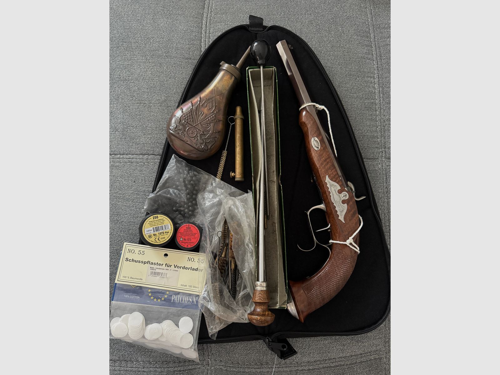 Pedersoli Le Page Target Deluxe Percussion pistola a avancarica | Edizione limitata Sanzogni (21/100) + accessori completi, immagine 1 di 6