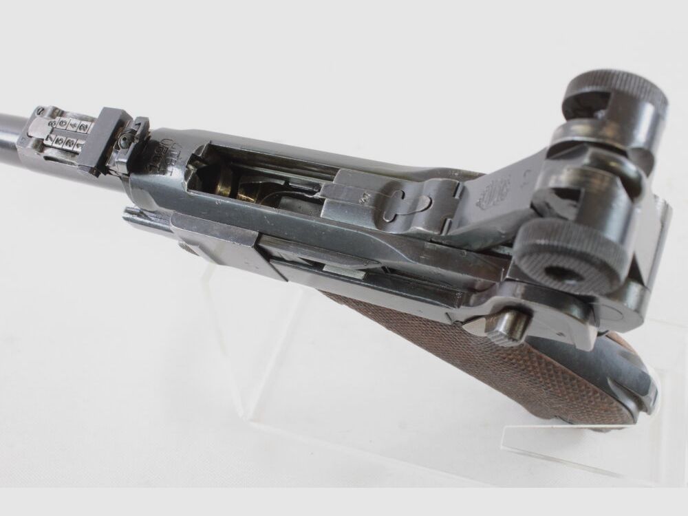 DWM - Fábrica Alemana de Armas y Municiones Mauser P08 "Ari-Luger" pistola semiautomática - 9mm Luger