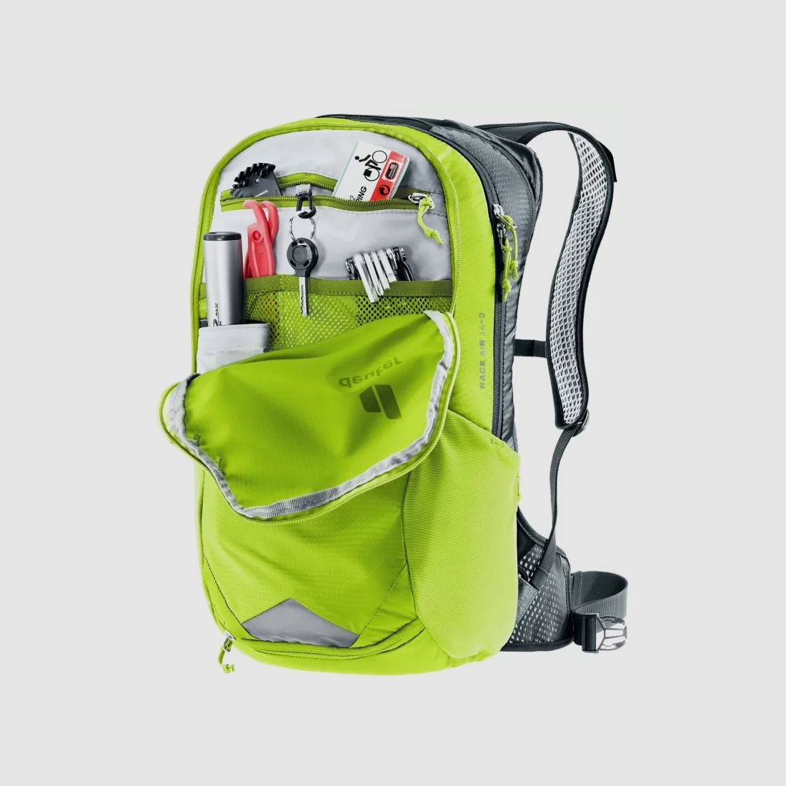 Deuter Race Air 14+3 Grün, Bild 4 von 14