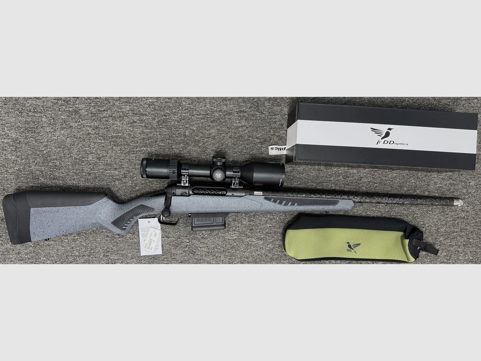 Savage 110 Carbon Predator BA 6,5mm Creedmoor con DD 2-20x50 SFP - Arma nuova