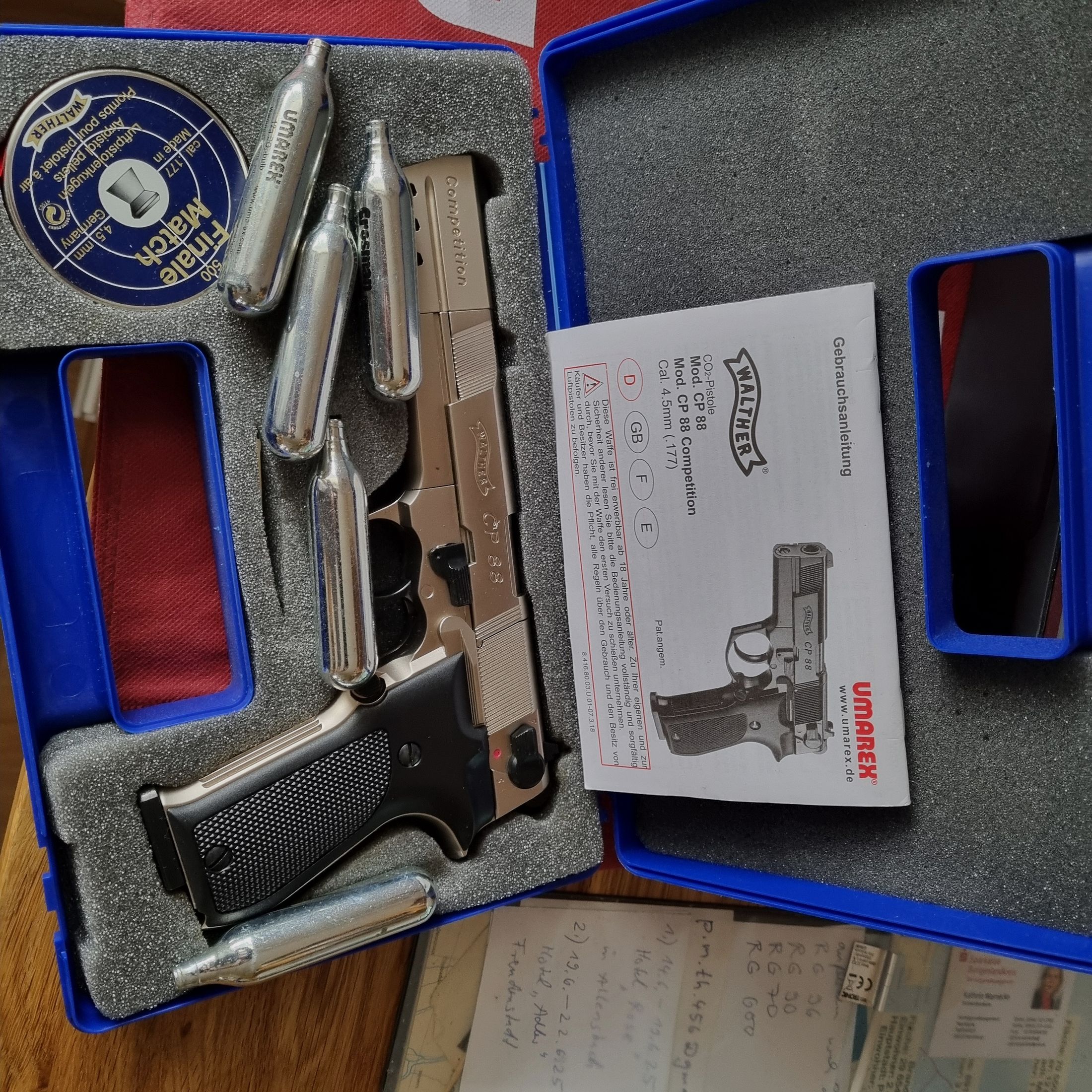 ⁷Walther CP 88 Competition, 6 Zoll 
