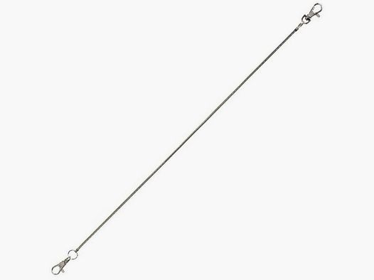 Cadena de cuchillo de bolsillo snake 57cm, cadena de cuchillo con 2x mosquetones