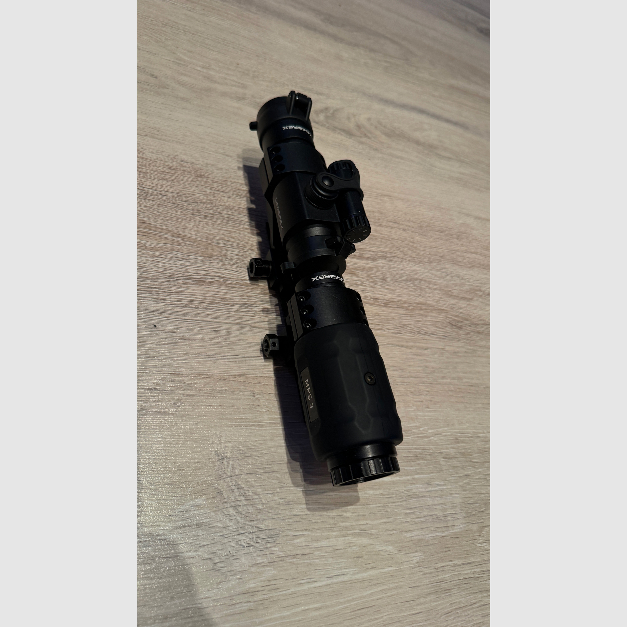 UMAREX MPS 3 MIT POINT SIGHT PS22 UND 3-FACH MAGNIFIER, Unbenutzt