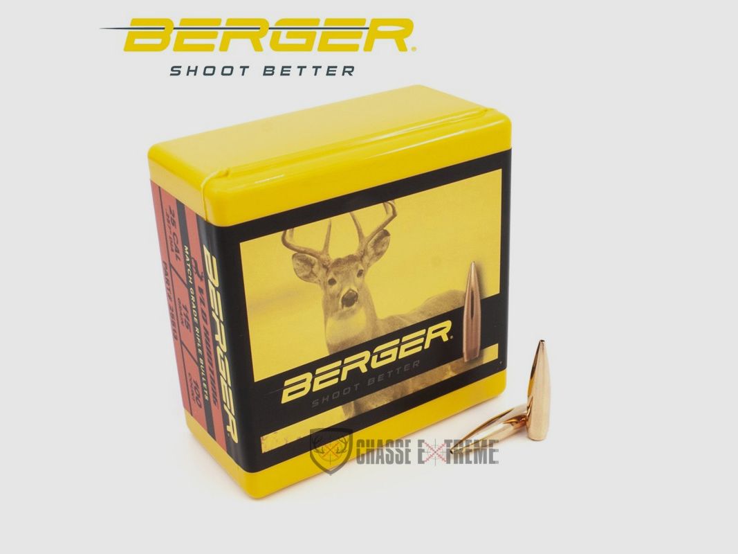 100 Geschosse BERGER Kal 25 115gr VLD Jagd, Bild 1 von 2