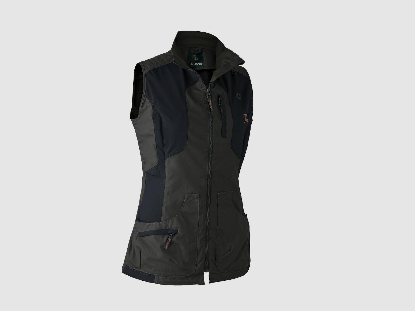 DEERHUNTER Vest Lady Ann Black Ink