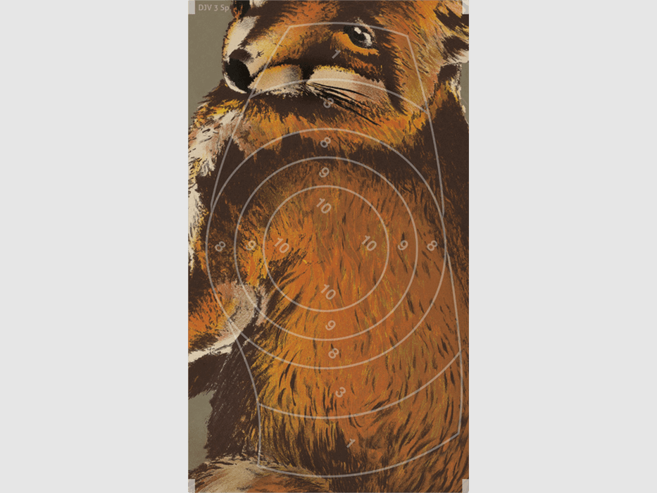 Miroir pour cible sauvage DJV n° 3 (Renard)
