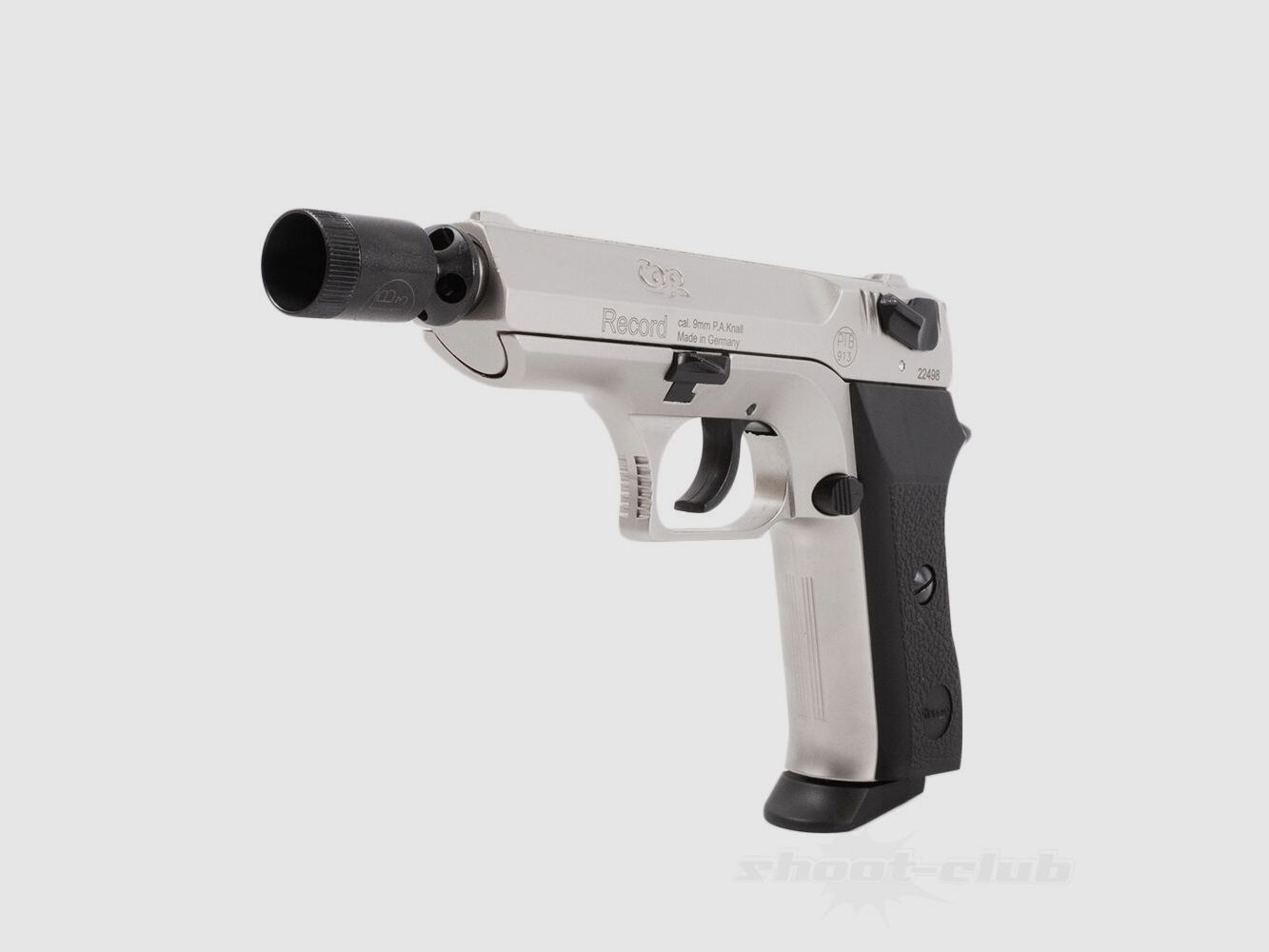 Record COP pistola a salve 9mm P.A.K. - Nichel