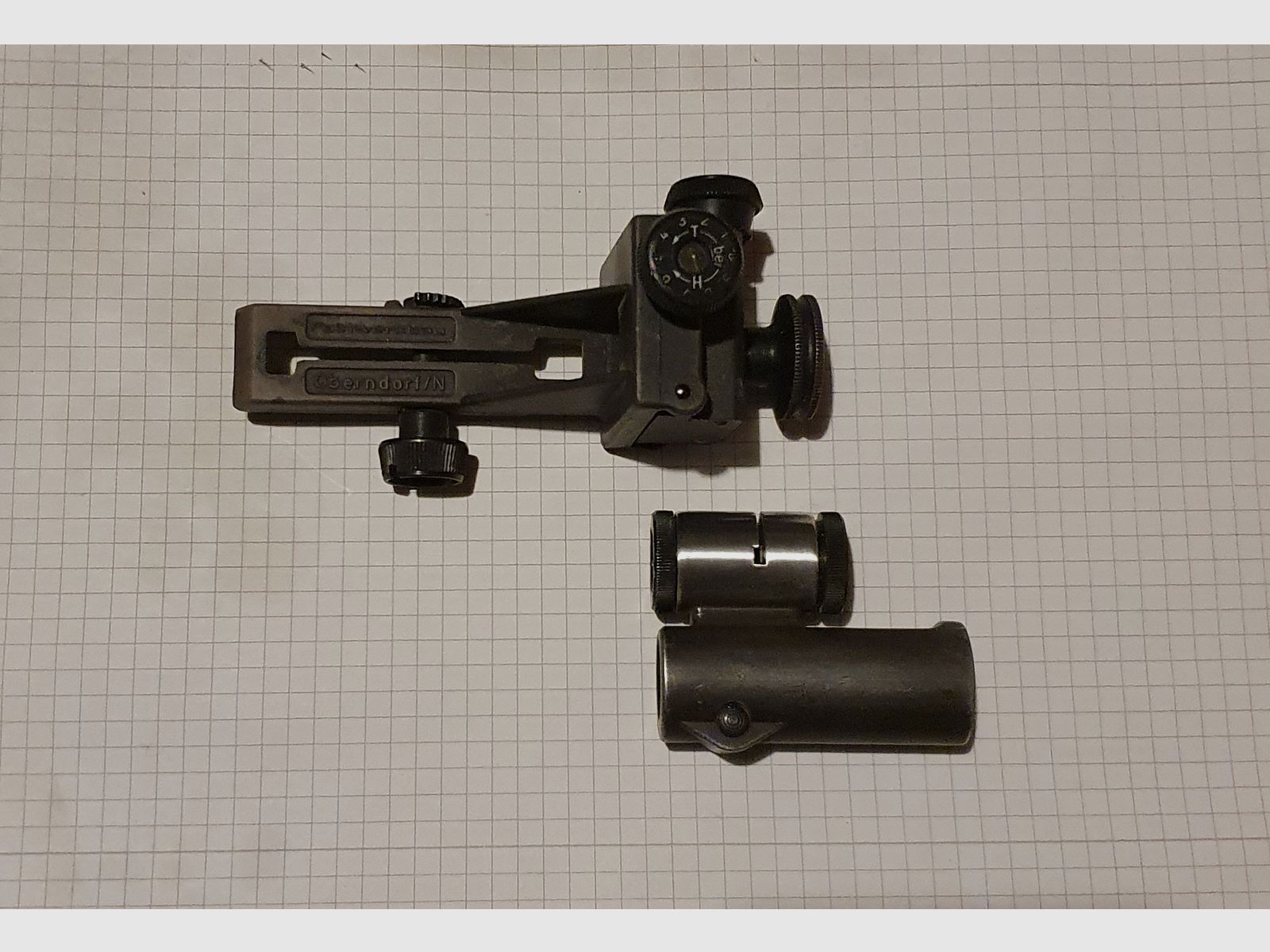 Feinwerkbau 300 s y otros dioptrios Kimme Korn compl.