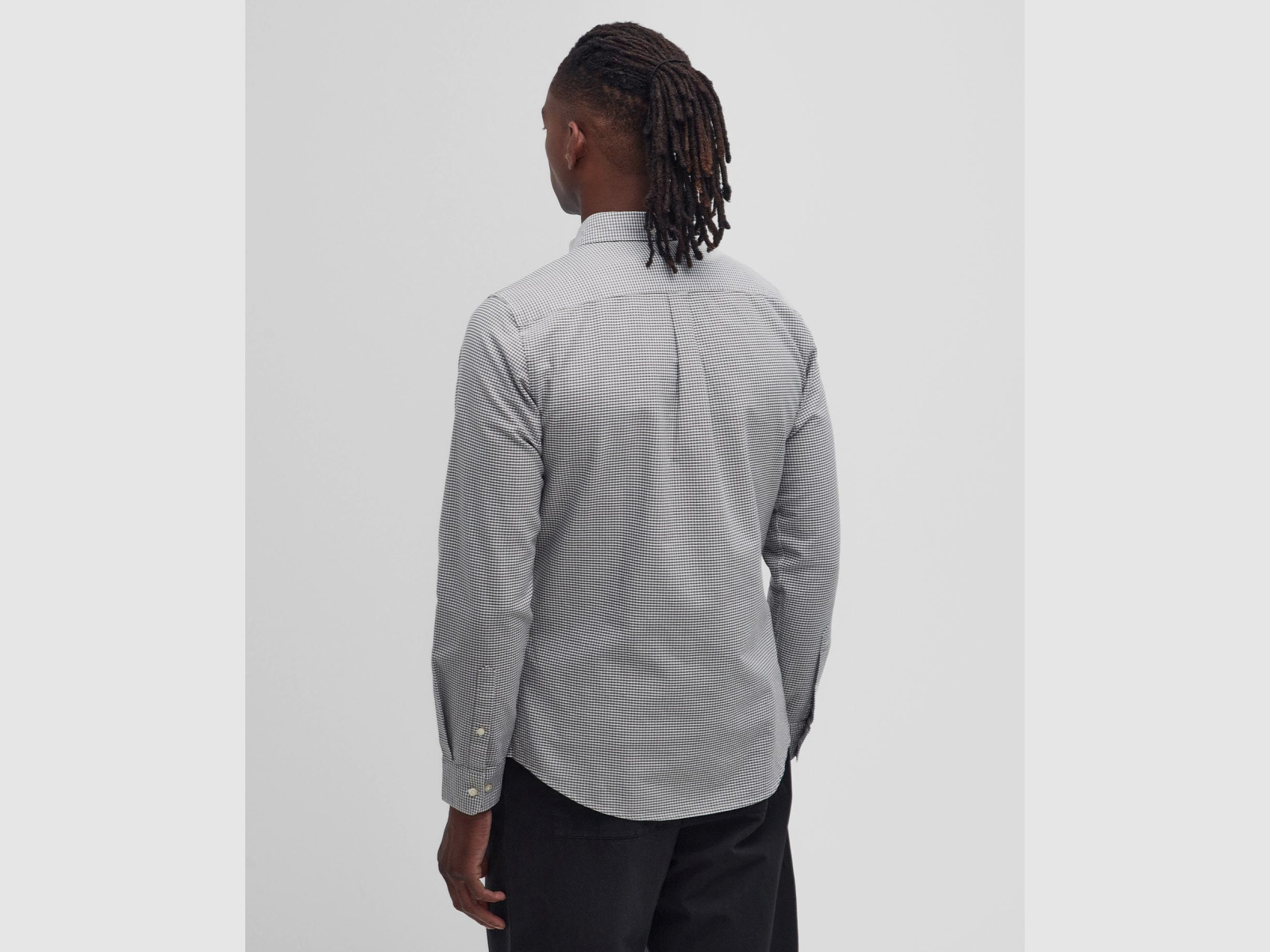 Camisa Oxford a rayas BARBOUR Verde Polvoriento