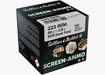 Sellier & Bellot .223 Rem. 2,6g/40GR SCR (Screen-Ammo) 100 Patronen