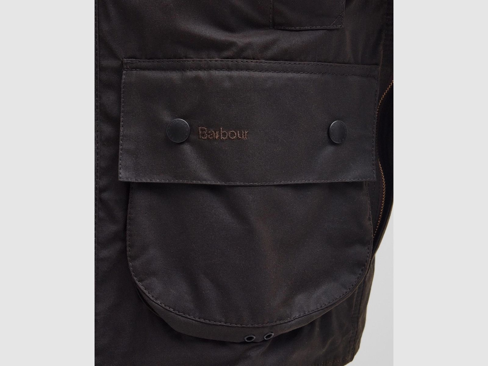 Barbour Classic Beaufort Wax Jacket Olive, afbeelding 6 van 6