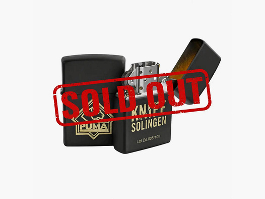 PUMA x KNIFE Solingen Zippo® Limited Edition 2026