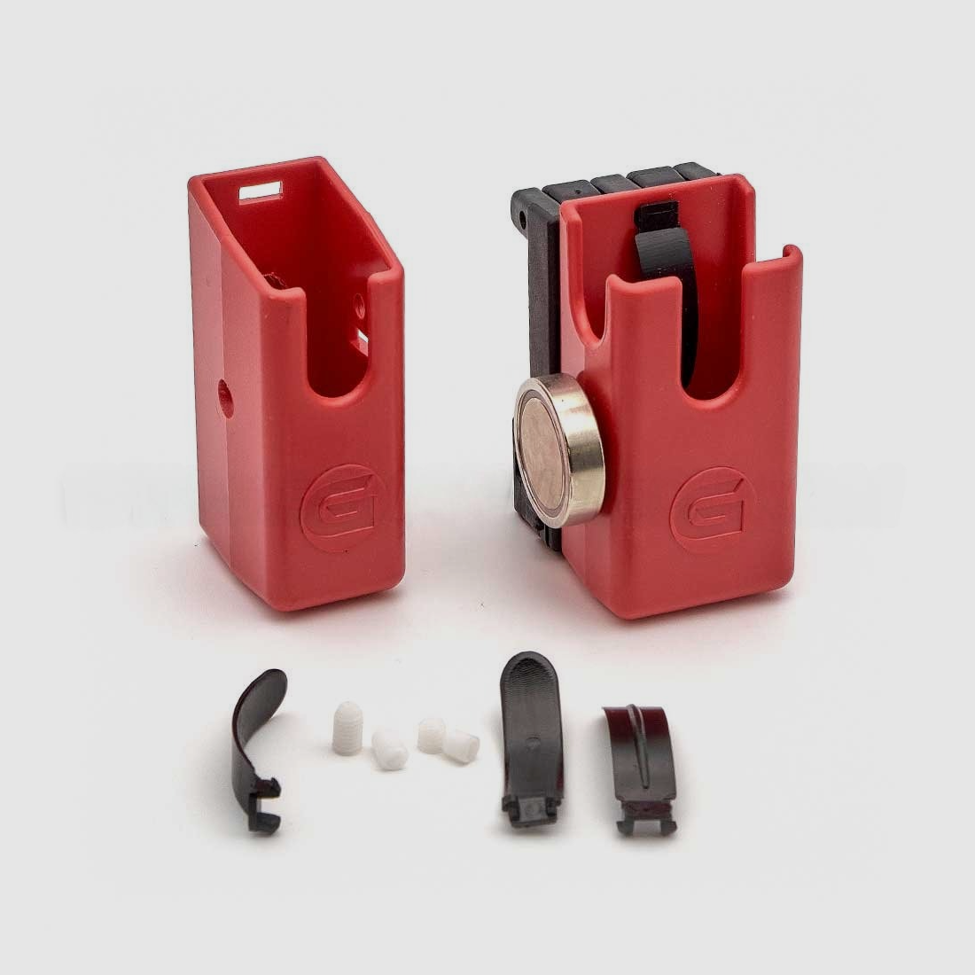 Ghost 360 CLIP D magazine holder with magnet, color: yellow, image 2 of 3