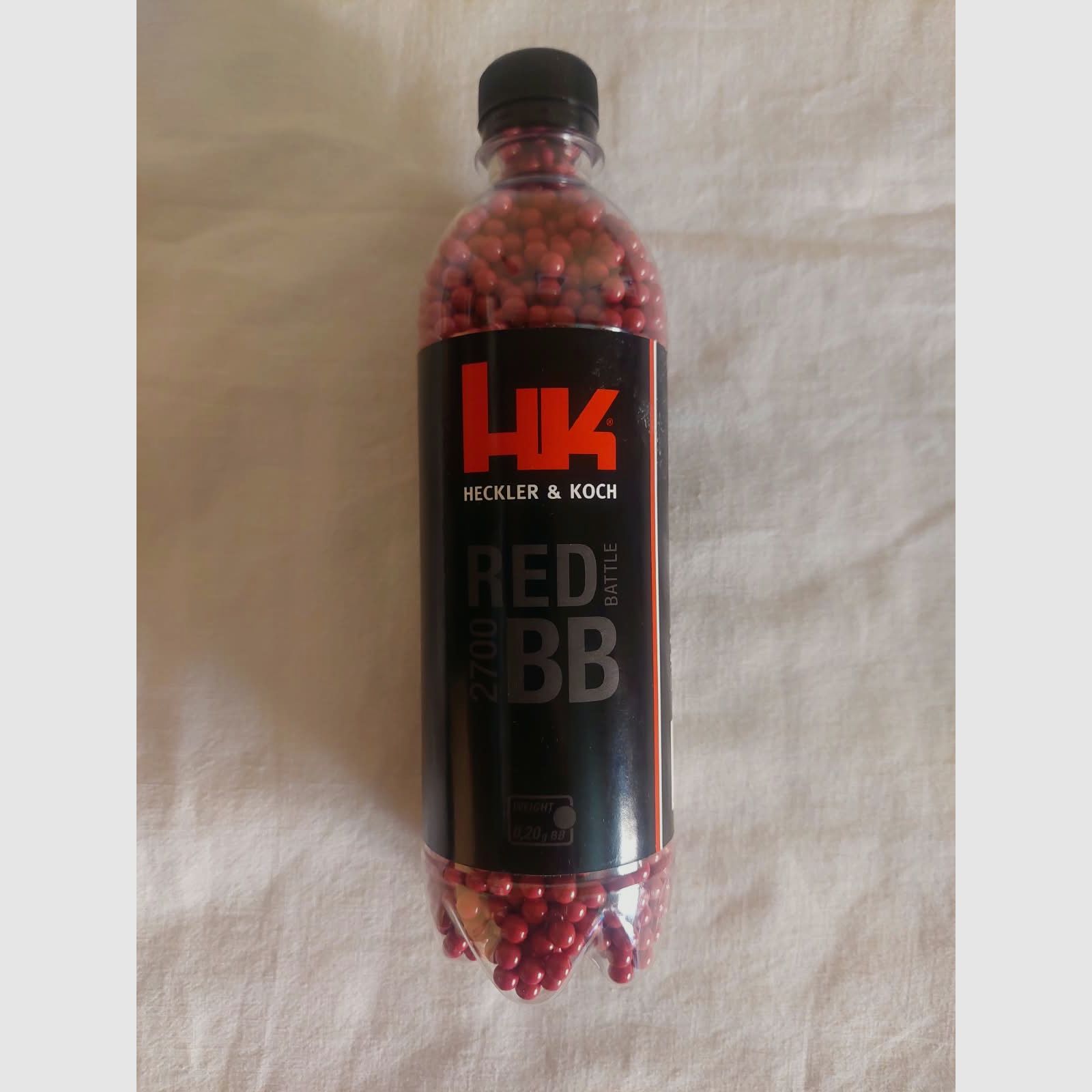 HK 6mm BB'S Rot 0,2 Gramm, Bild 1 von 2