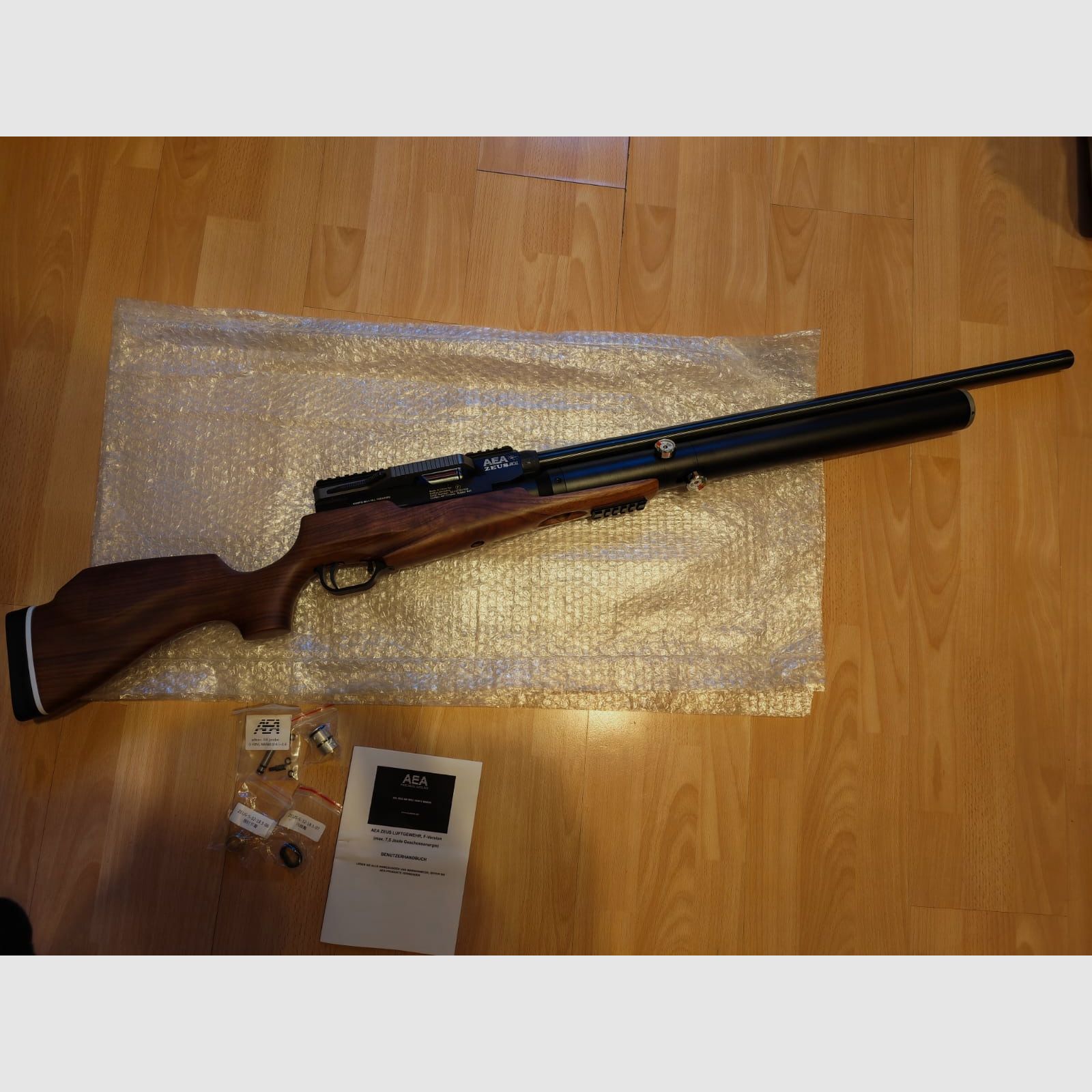GoGun AEA Zeus F-Serie air rifle / PCP rifle | caliber .68 | like new & never used!