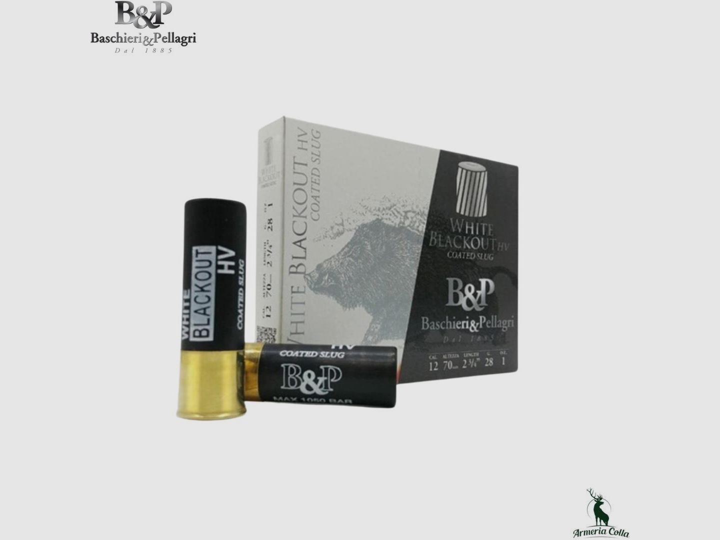B&P Munition Geschoss White Blackout HV Kal. 12