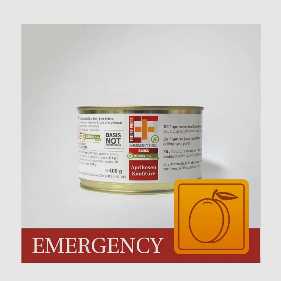 EF Emergency Food Aprikosen Konfitüre