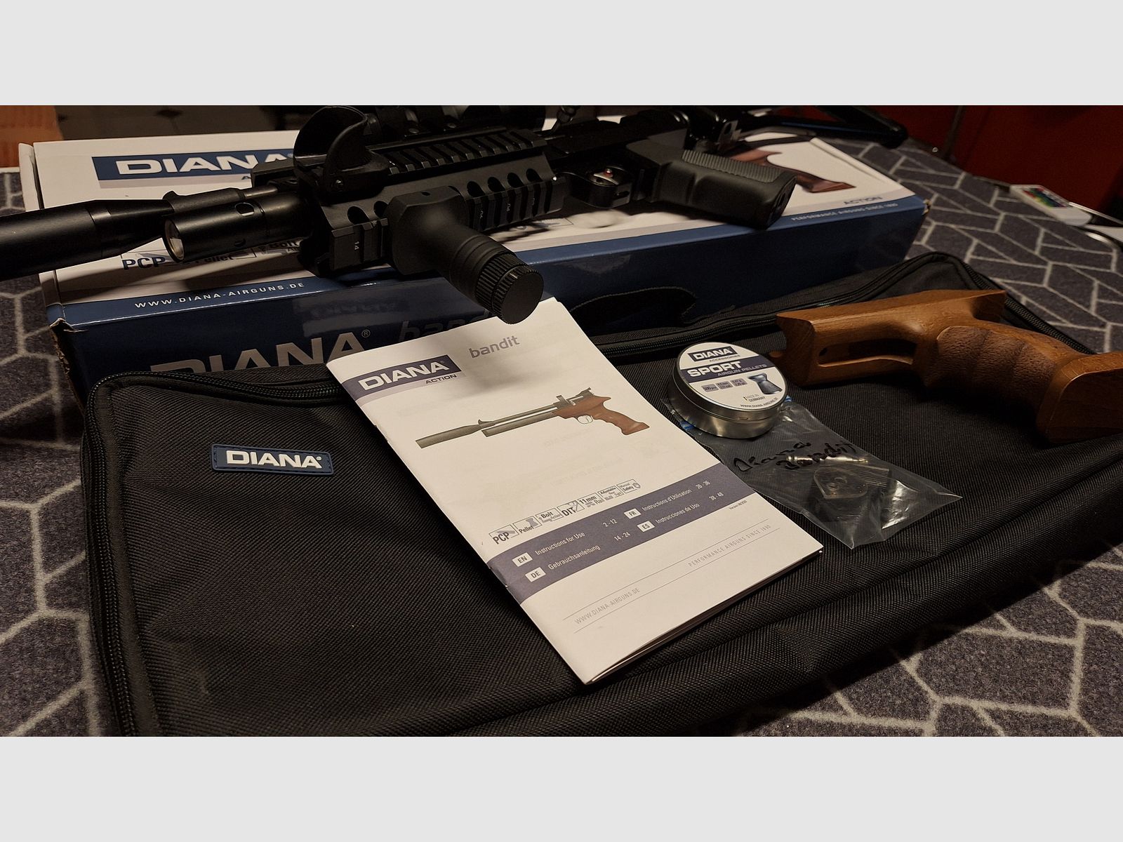 Diana Bandit Gen II PCP Tactical-Umbau Einmalig!