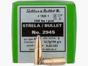 Ogives Sellier Bellot Calibre 8mm 196 Grs SPCE (2945)