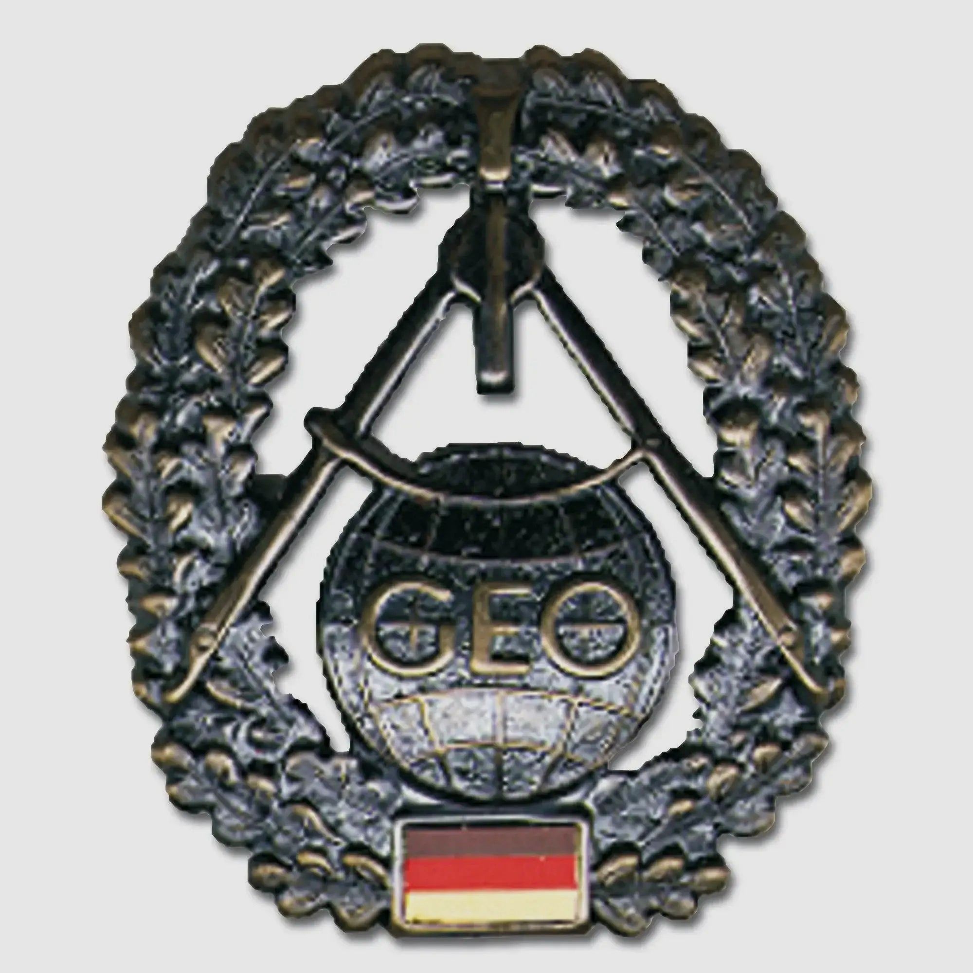 Bundeswehr Original Badge BW Beret Topography