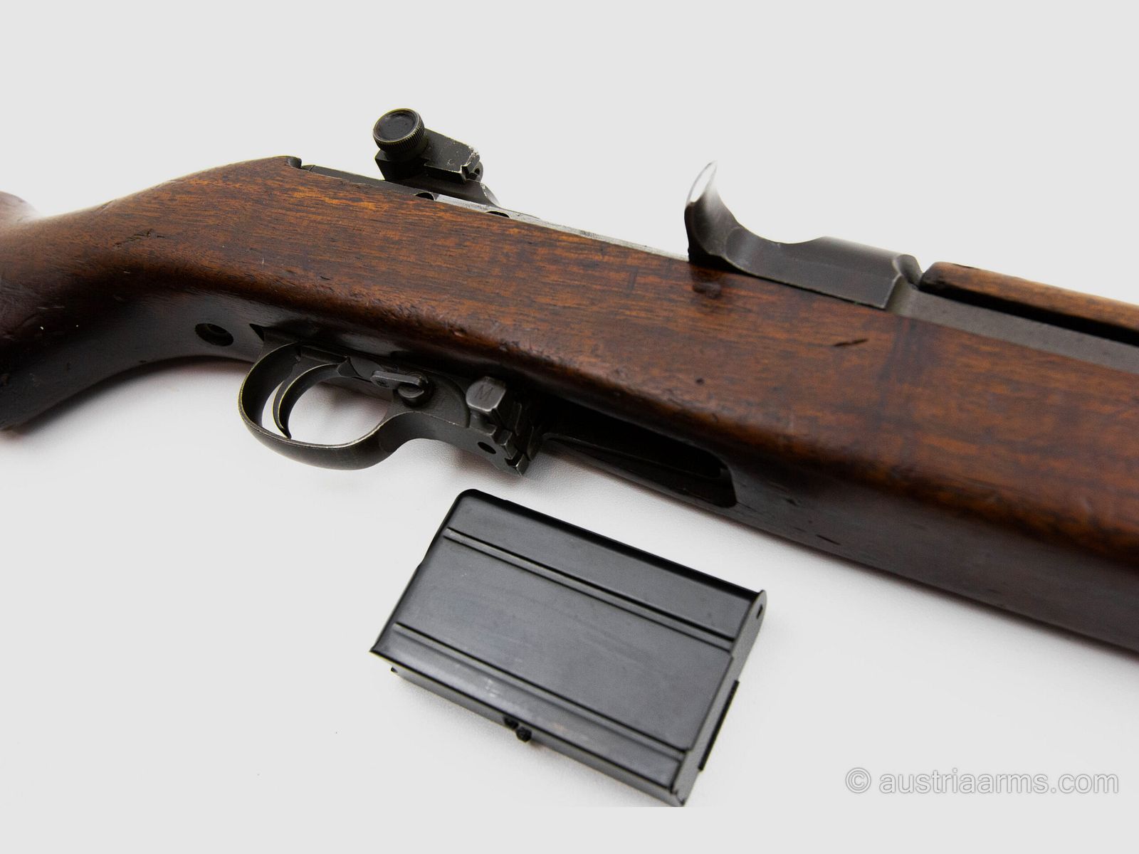 US Carbine M1, historical semi-automatic rifle WWII, .30 Carbine, image 3 of 5