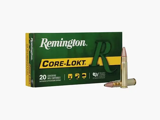 Remington Büchsenmunition 35 Rem. 9,70g Pointed Soft Point Core Lokt Core-Lokt