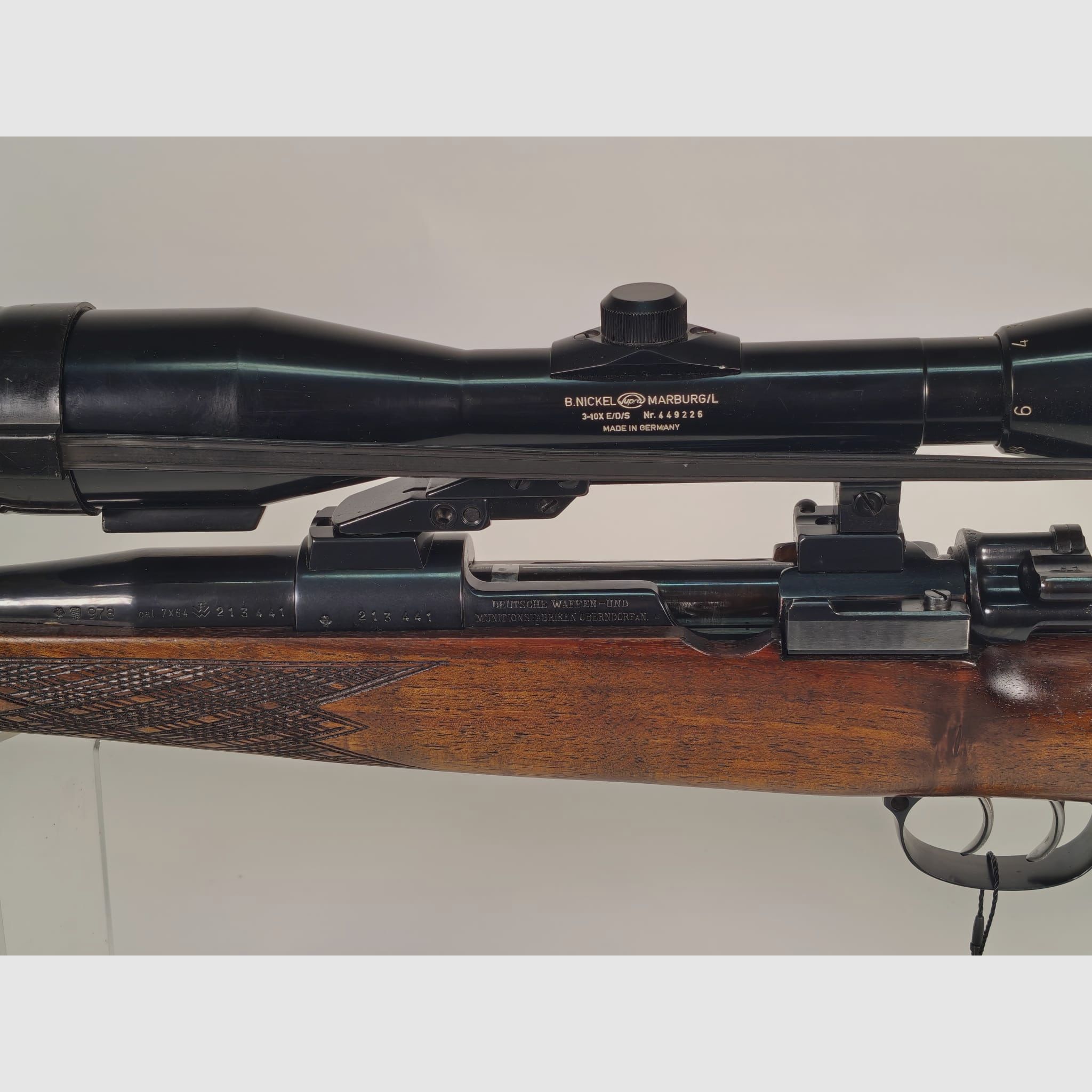 Frankonia Mod. Favorit De Luxe 7x64 inkl. B. Nickel 3-10x40