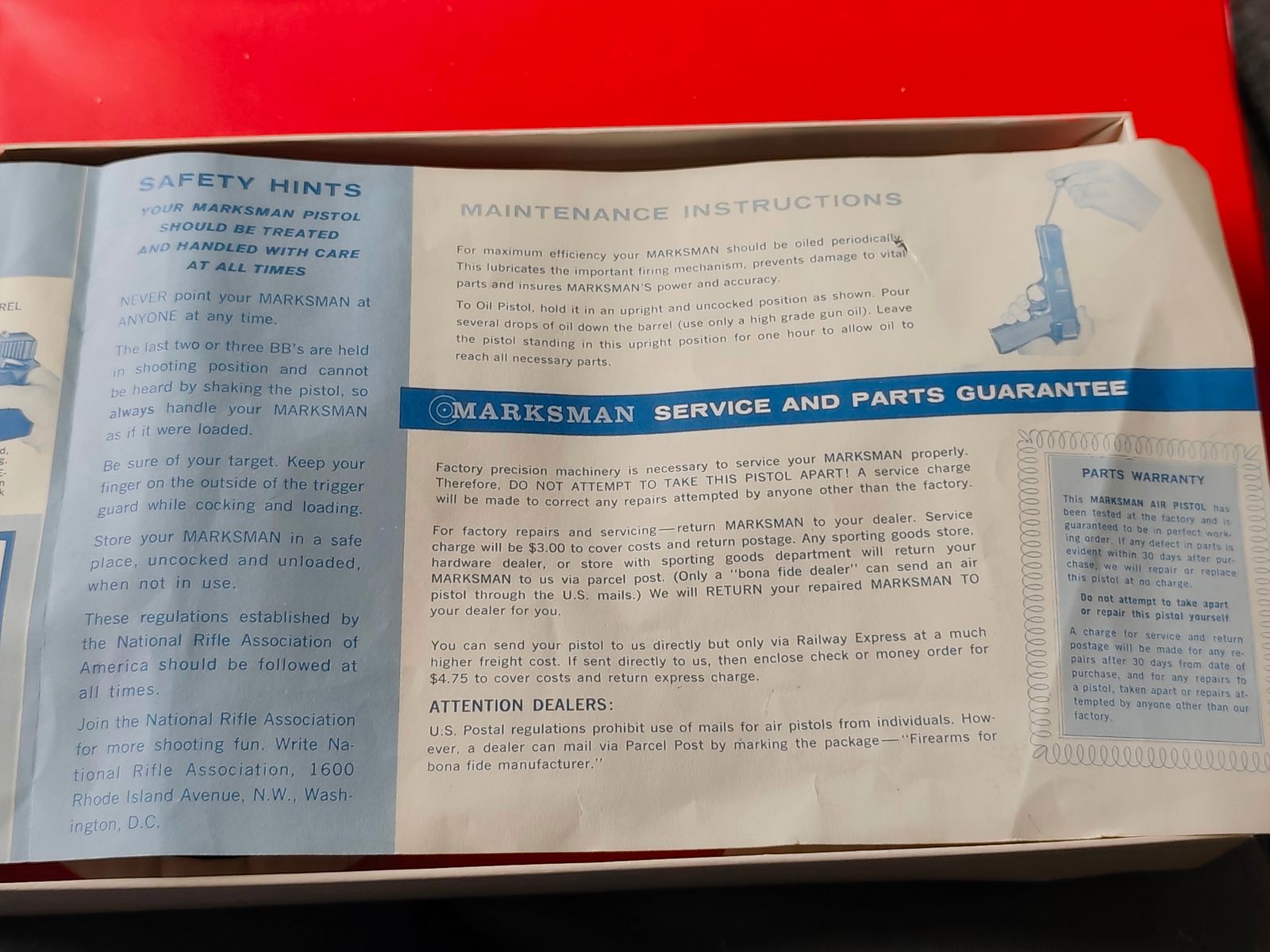 Vintage Marksman Repeater MPR .177 CAL. 4.5