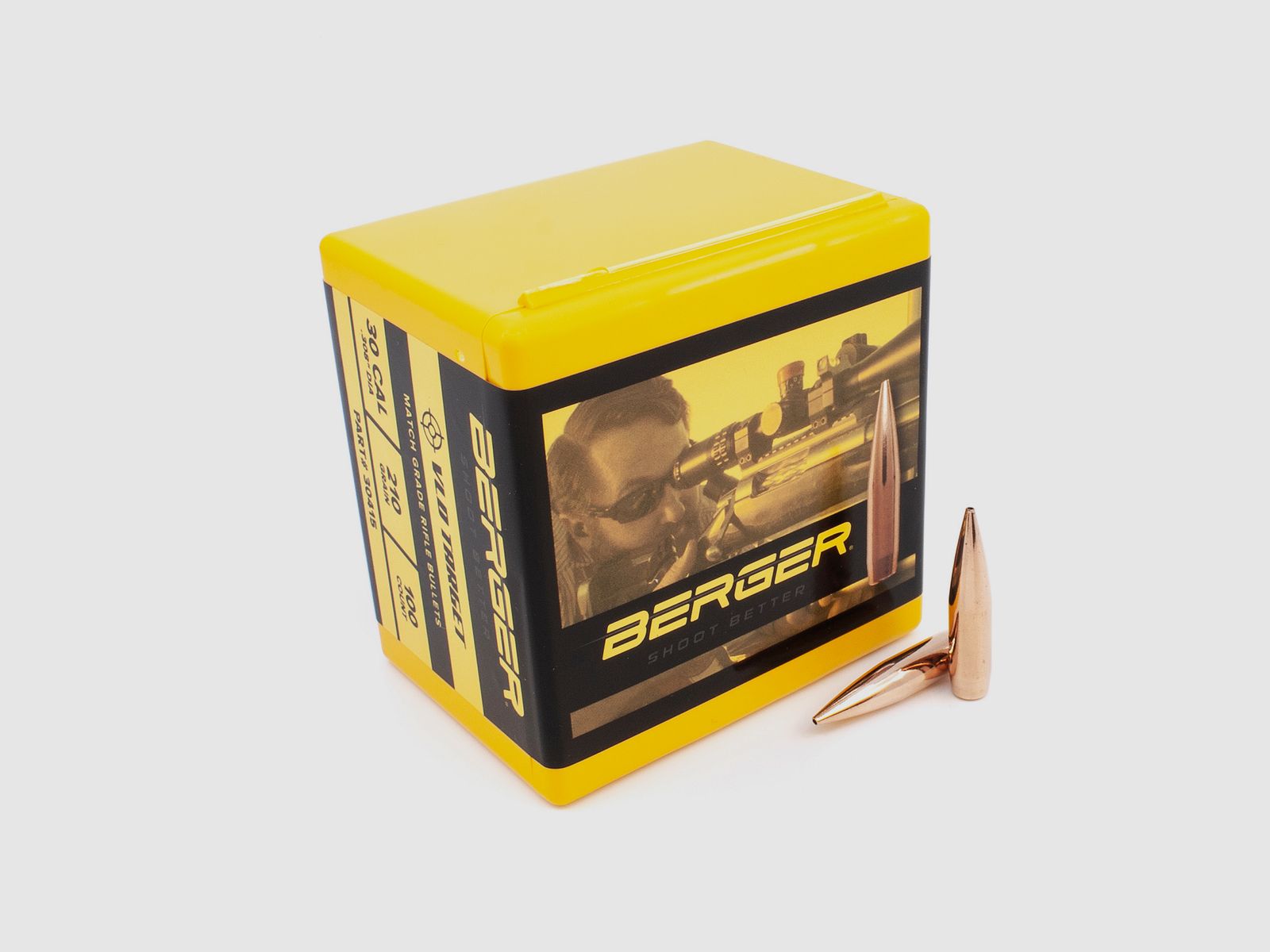 Proiettile Berger .30 VLD Target 210GR 100 Pezzi