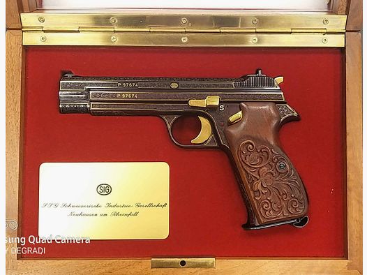 SIG P210 DA COLLEZIONE CALIBRO 9X21