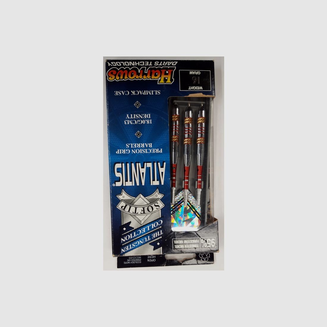 Harrows-Darts-Technology Atlantis Soft 16g. Dart & Zubehör