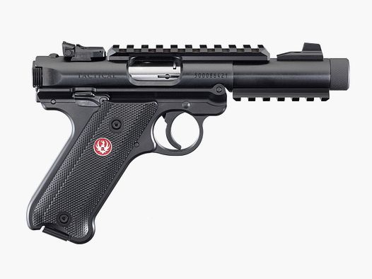 PISTOLE RUGER MARK IV TACTICAL .22 LR 4,4"/11,18CM BRUNI
