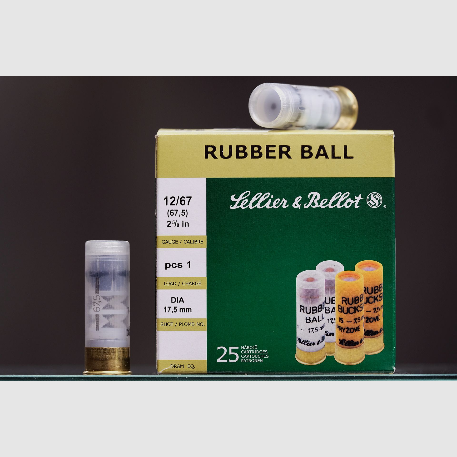 Sellier & Bellot Rubber Ball