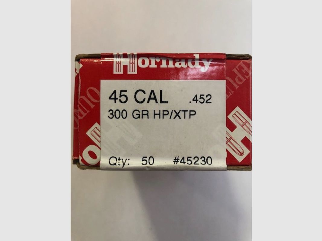 HORNADY Pociski 45 GR 300 GR HP XTP