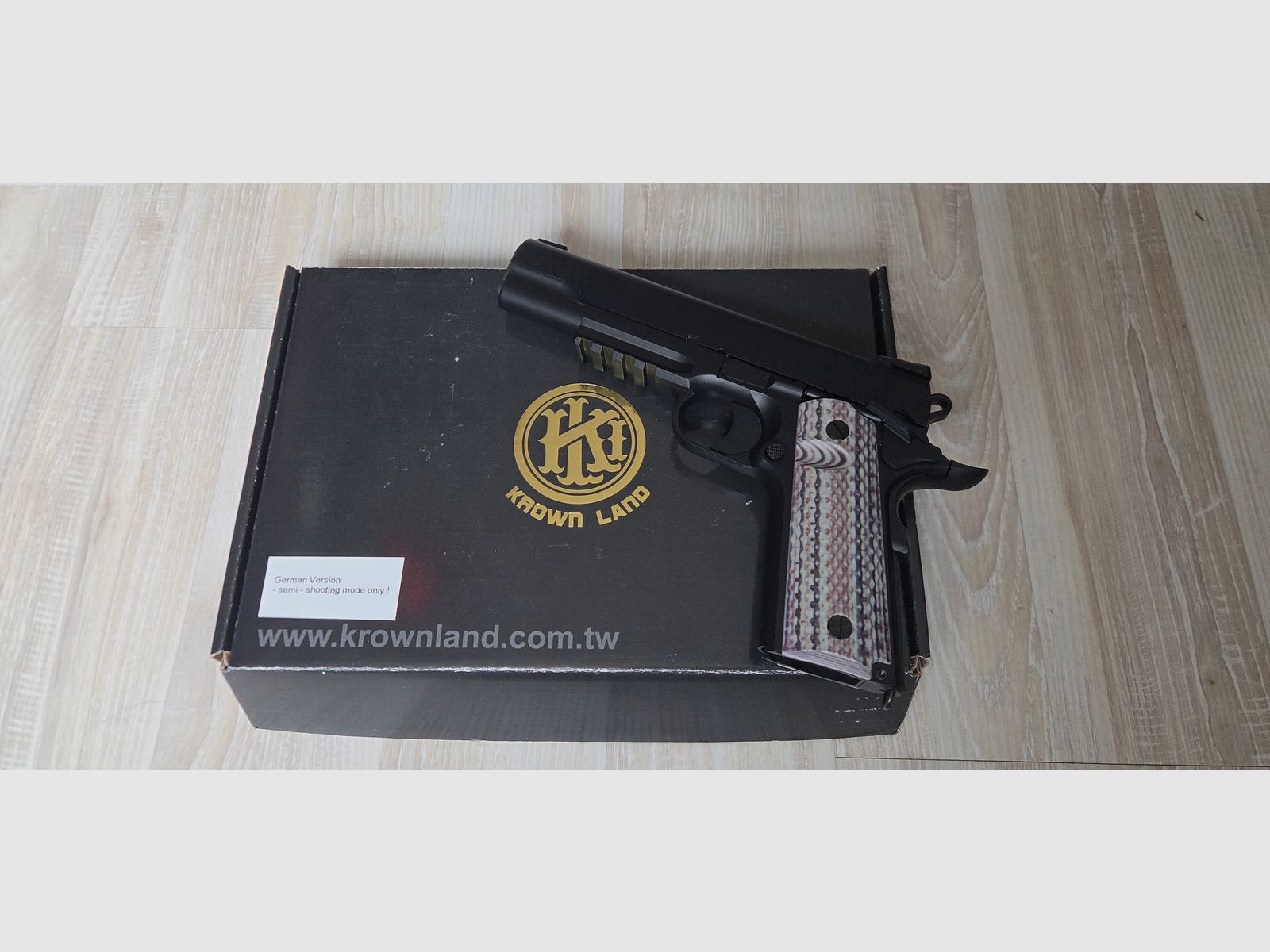 KLI M45A1 Volledig metaal CO2 BlowBack 