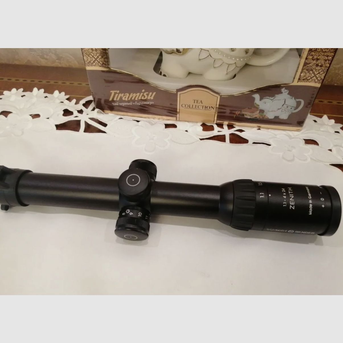 Schmidt & Bender Zenith 1.1-4x24 – wie neu!
