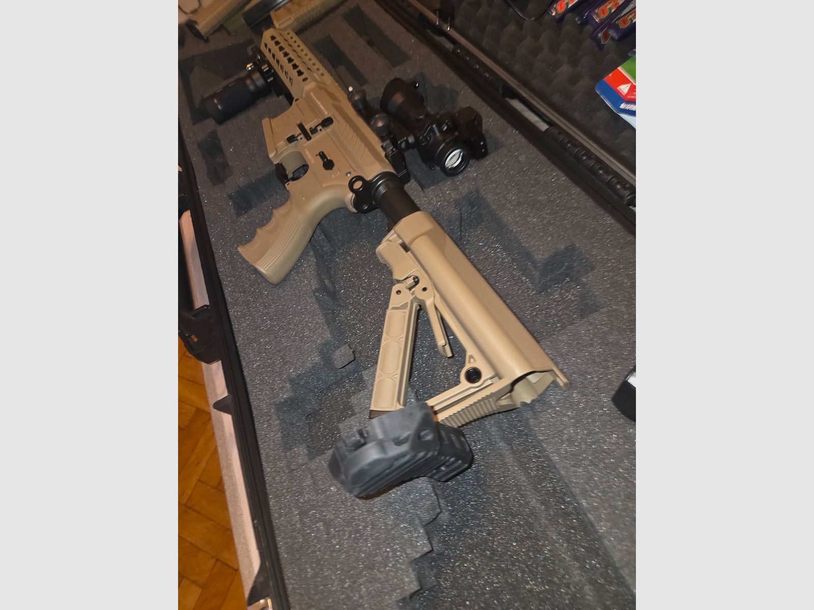 G&G Raider CM16 SRL DST in desert color