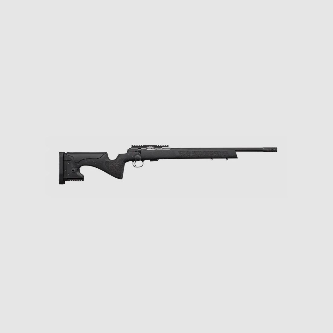 CZ 457 LONG RANGE PRECISION BLACK 22LR FILETE 1-2X20, image 1 sur 3