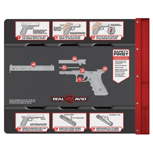 Real Avid – Tapis de nettoyage pour pistolet Glock Smart Mat® – AVGLOCKSM, image 1 sur 6