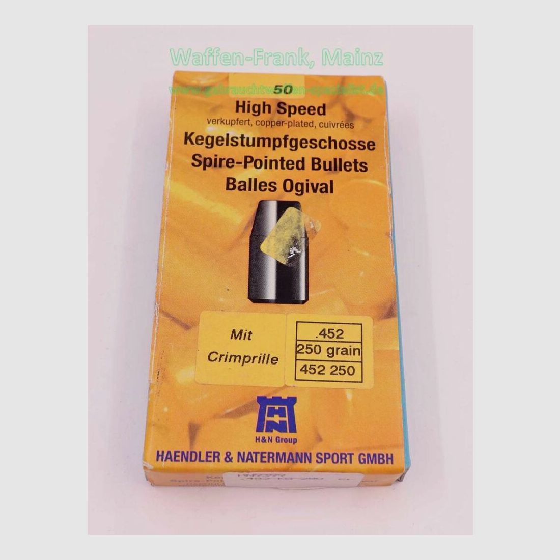 H&N Sport FFW Bullets .45 (.452)