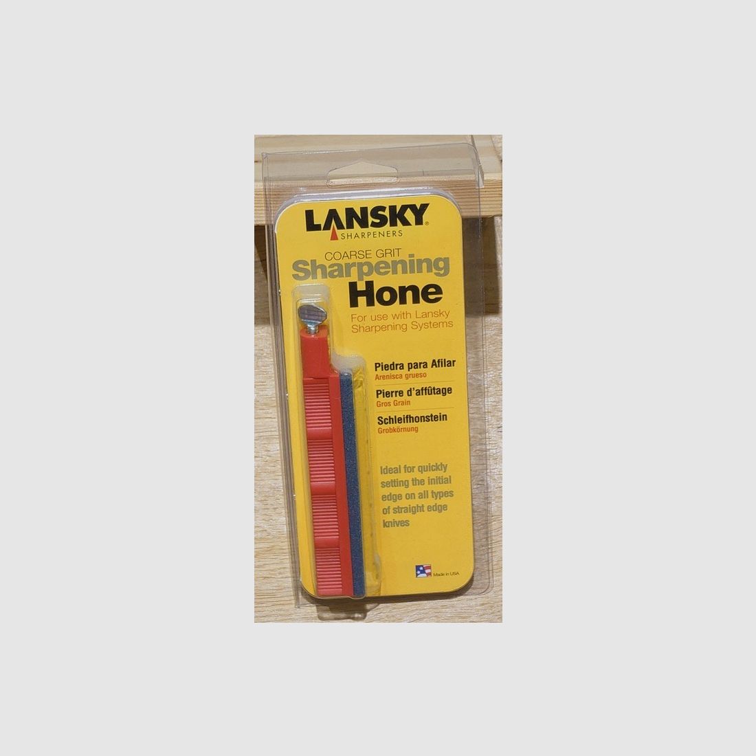 Lansky knife sharpener sharpening stone available in different grit levels, image 4 of 6