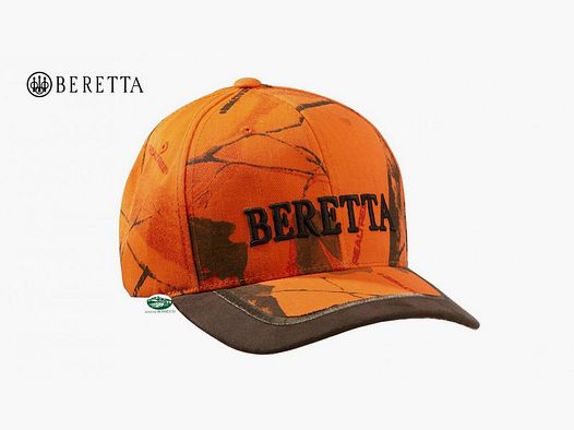 BERETTA Cappello Realtree tesa camo orange BC150