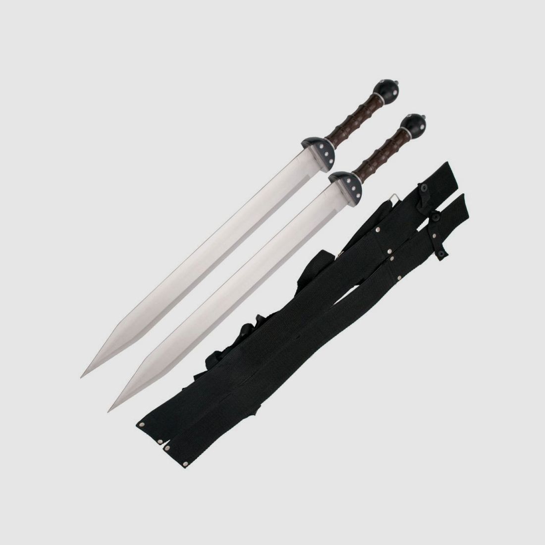 Conjunto de espada Gladius de gladiadores con funda para la espalda