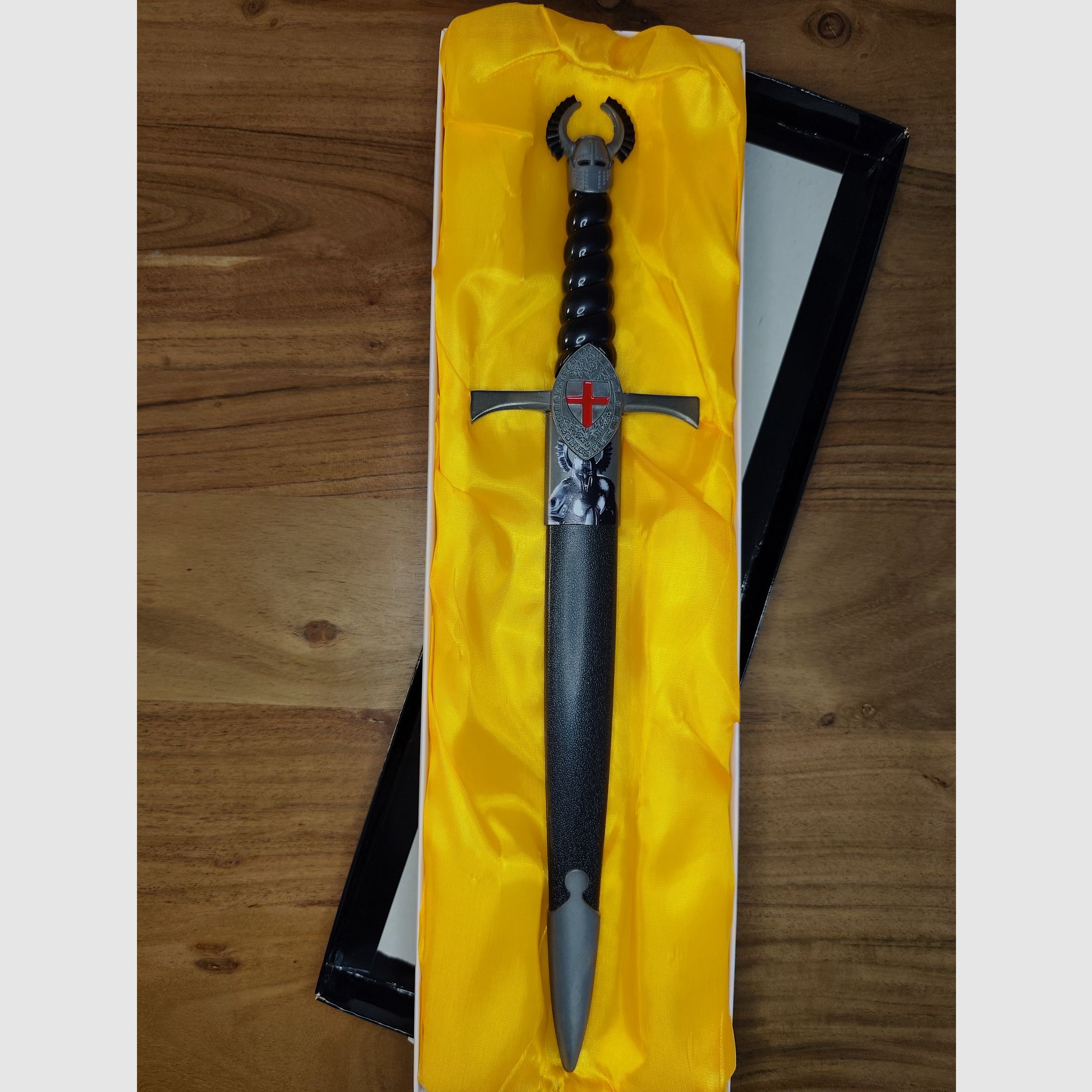 Kreuzritter Dekodolch Stahl mit Scheide 40cm 